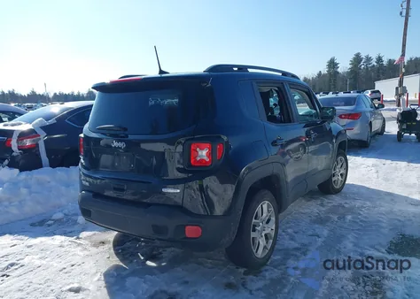 2018 Jeep Renegade Latitude 4X4 из США, поврежденный, VIN ZACCJBBB2JPH65825